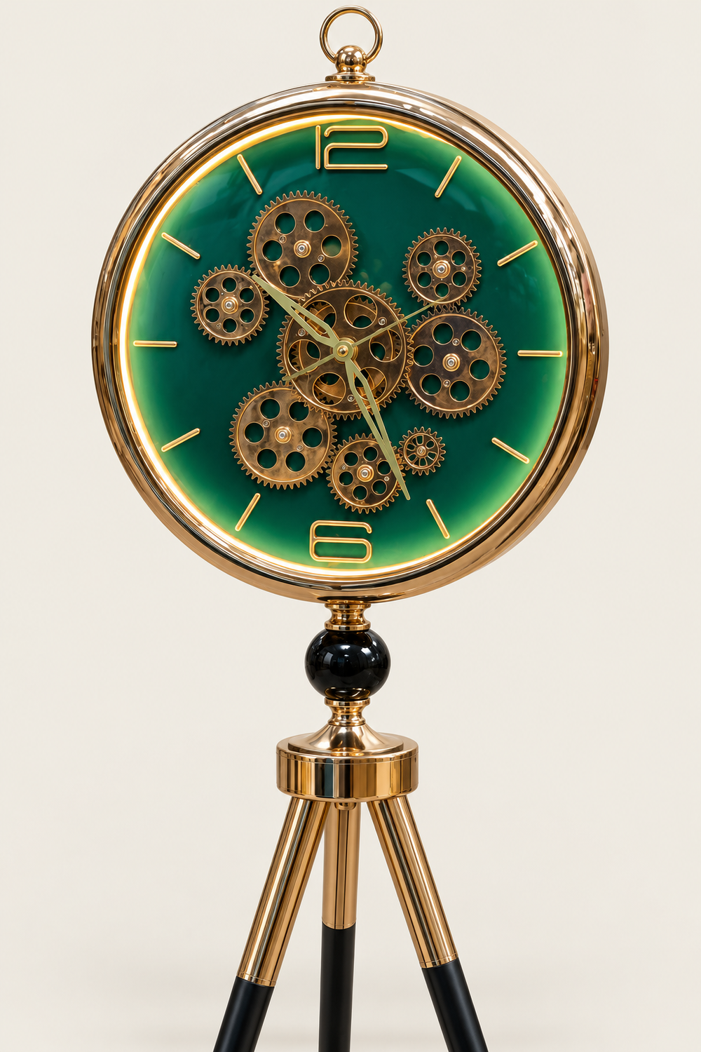 Regalia Gearwork Tripod Luxury Floor Clock