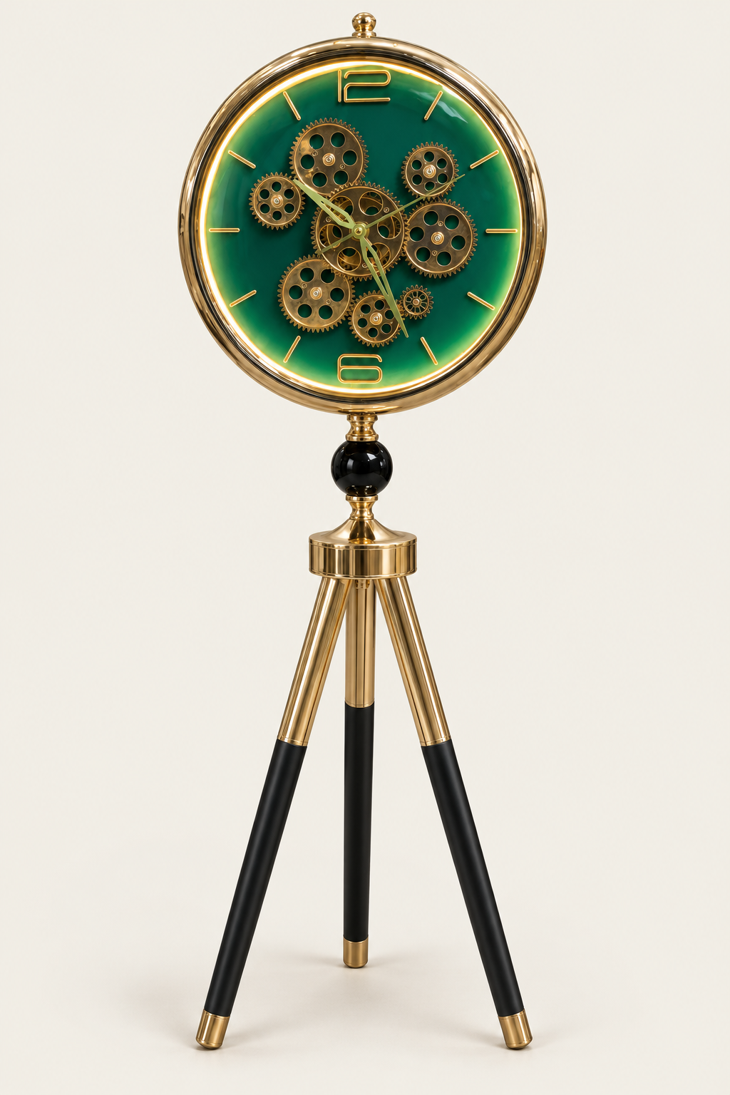 Regalia Gearwork Tripod Luxury Floor Clock