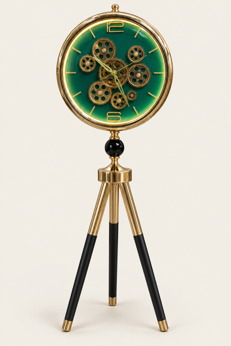 Regalia Gearwork Tripod Luxury Floor Clock