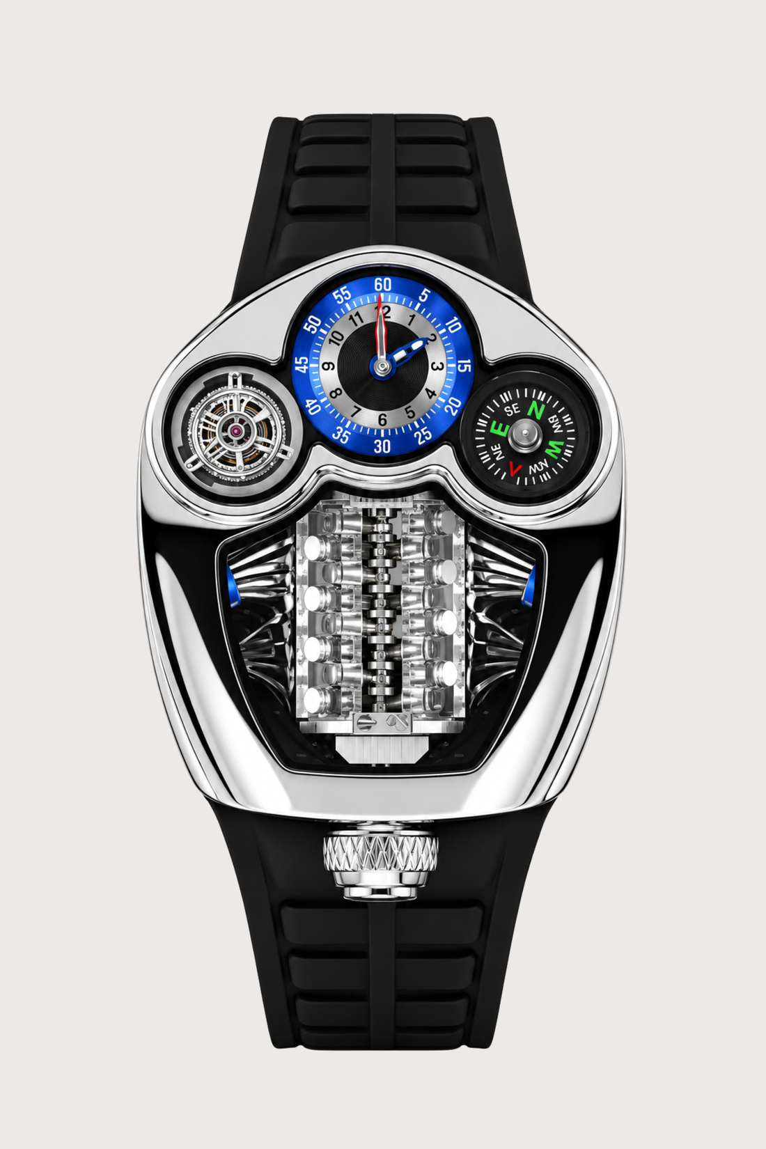 Engine Series Fashionable and Casual Steel  Men's Watch - (41018900)