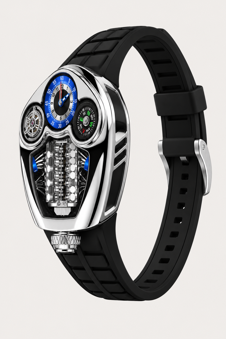 Engine Series Fashionable and Casual Steel  Men's Watch - (41018900)
