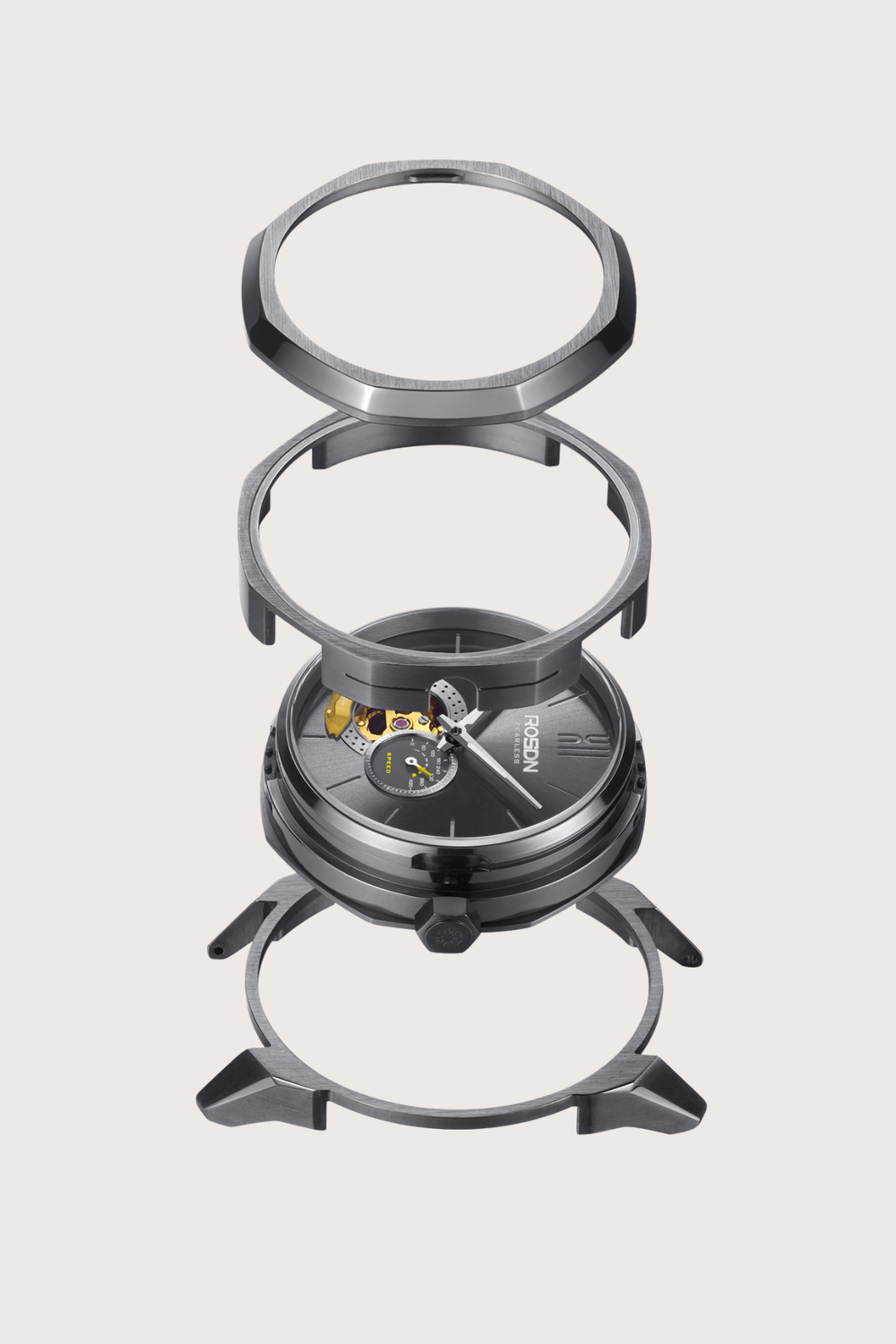 Fearless Edition Black Automatic Watch