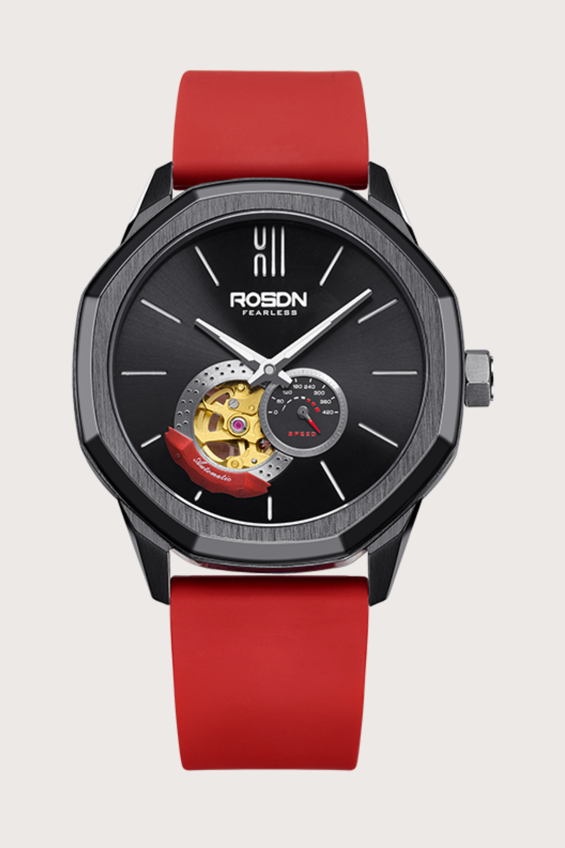 Fearless Edition Red Automatic Watch