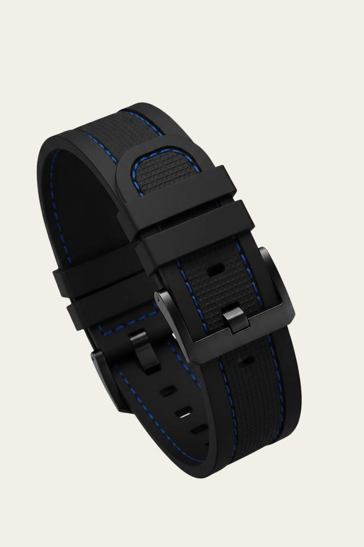 Ferrari Engine Black & Blue Sports Watch (43522705)