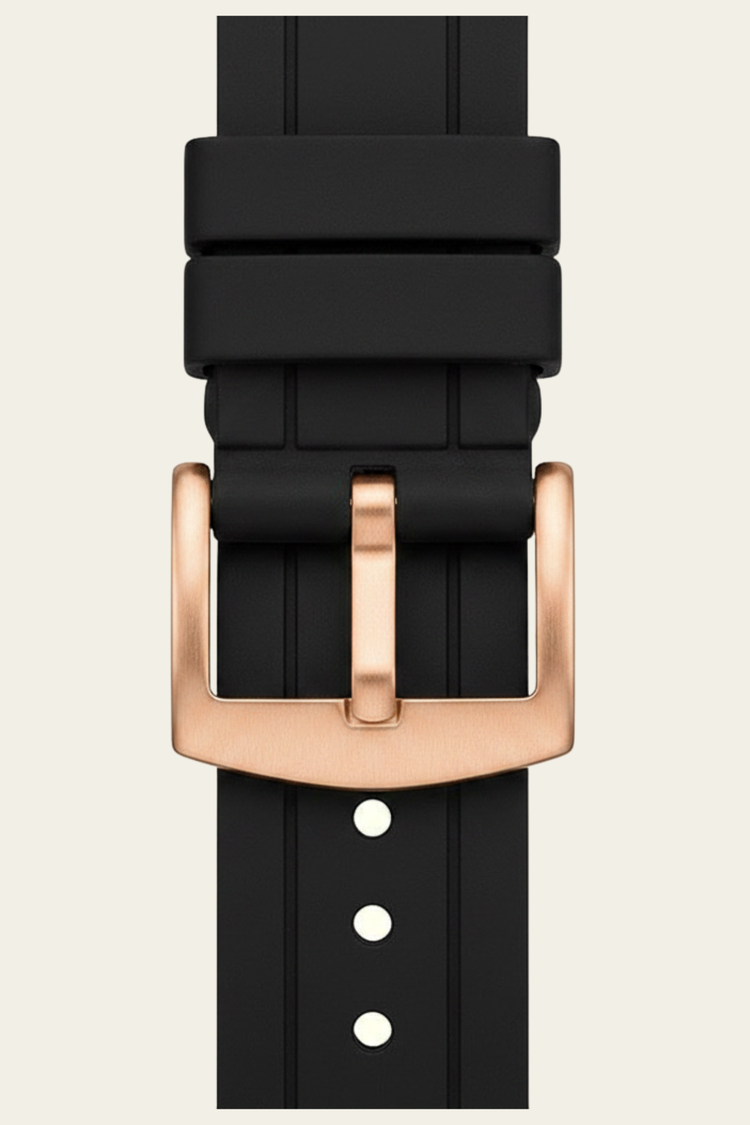 Ferrari Engine Rosegold & Blue Sports Watch (43522444)