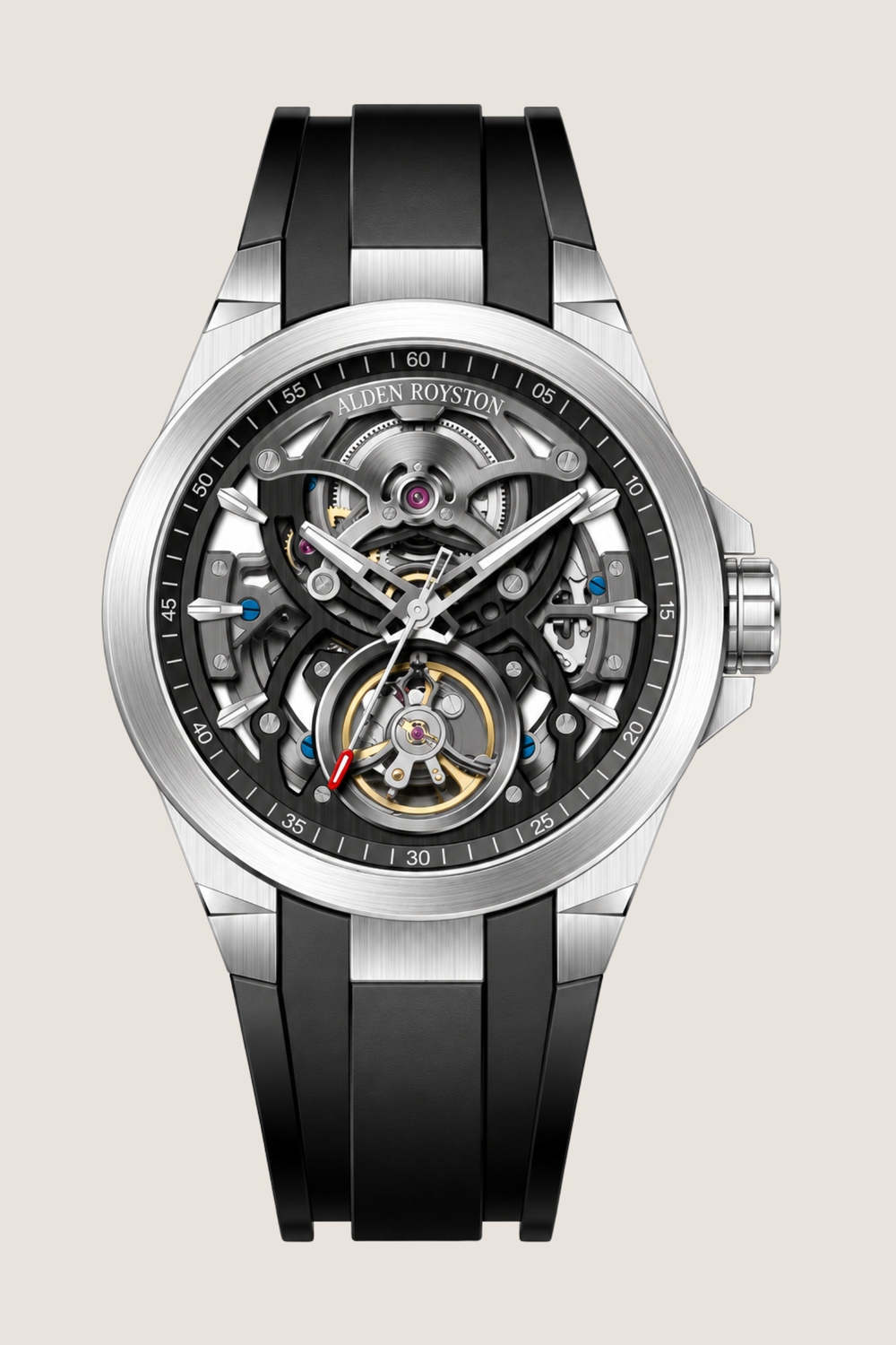 Flying Tourbillon Automatic Movement Watch