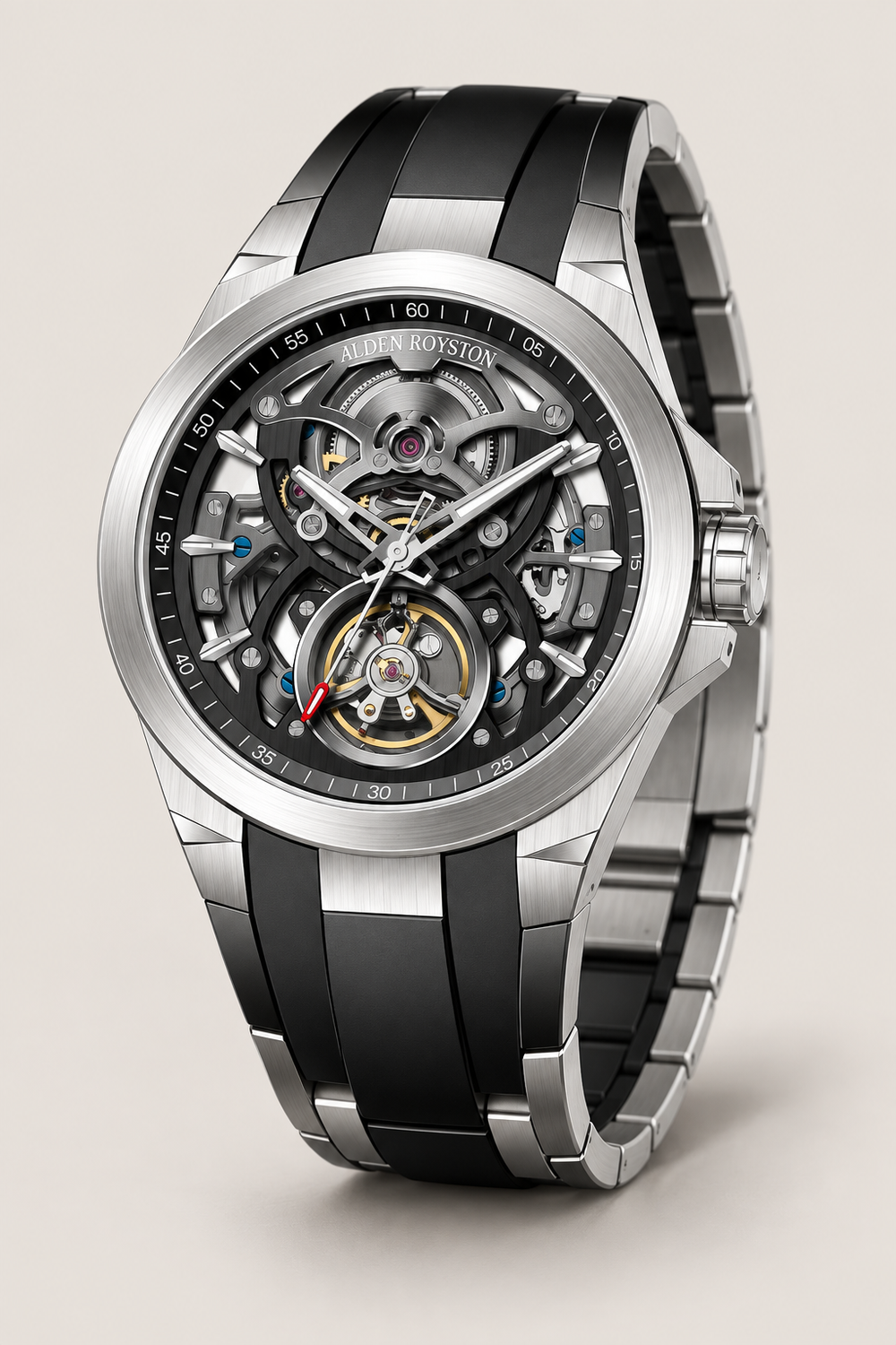 Flying Tourbillon Automatic Movement Watch