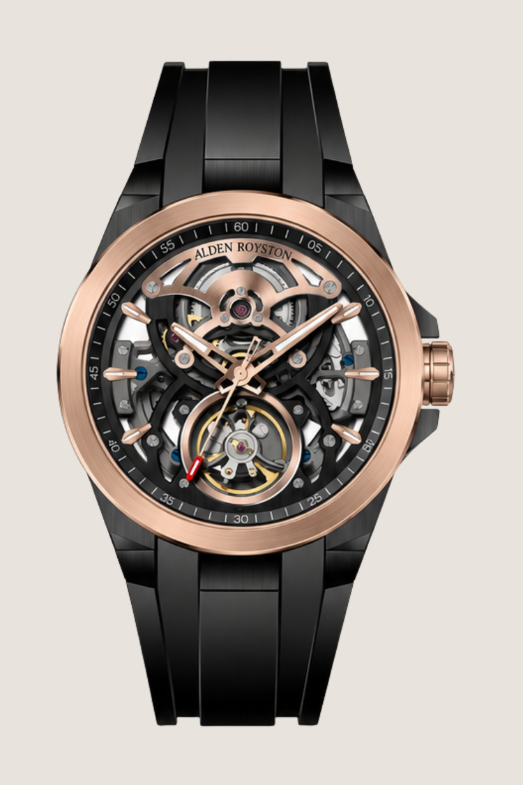 Flying Tourbillon Automatic Movement Watch
