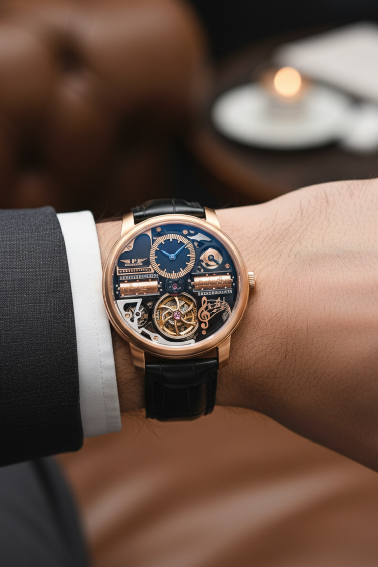 Futuristic God - Supreme Engine Mechanical Watch (45530683)