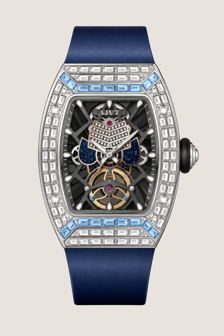 Gemstone Edition Luxury Skeleton Zivanche  Watch
