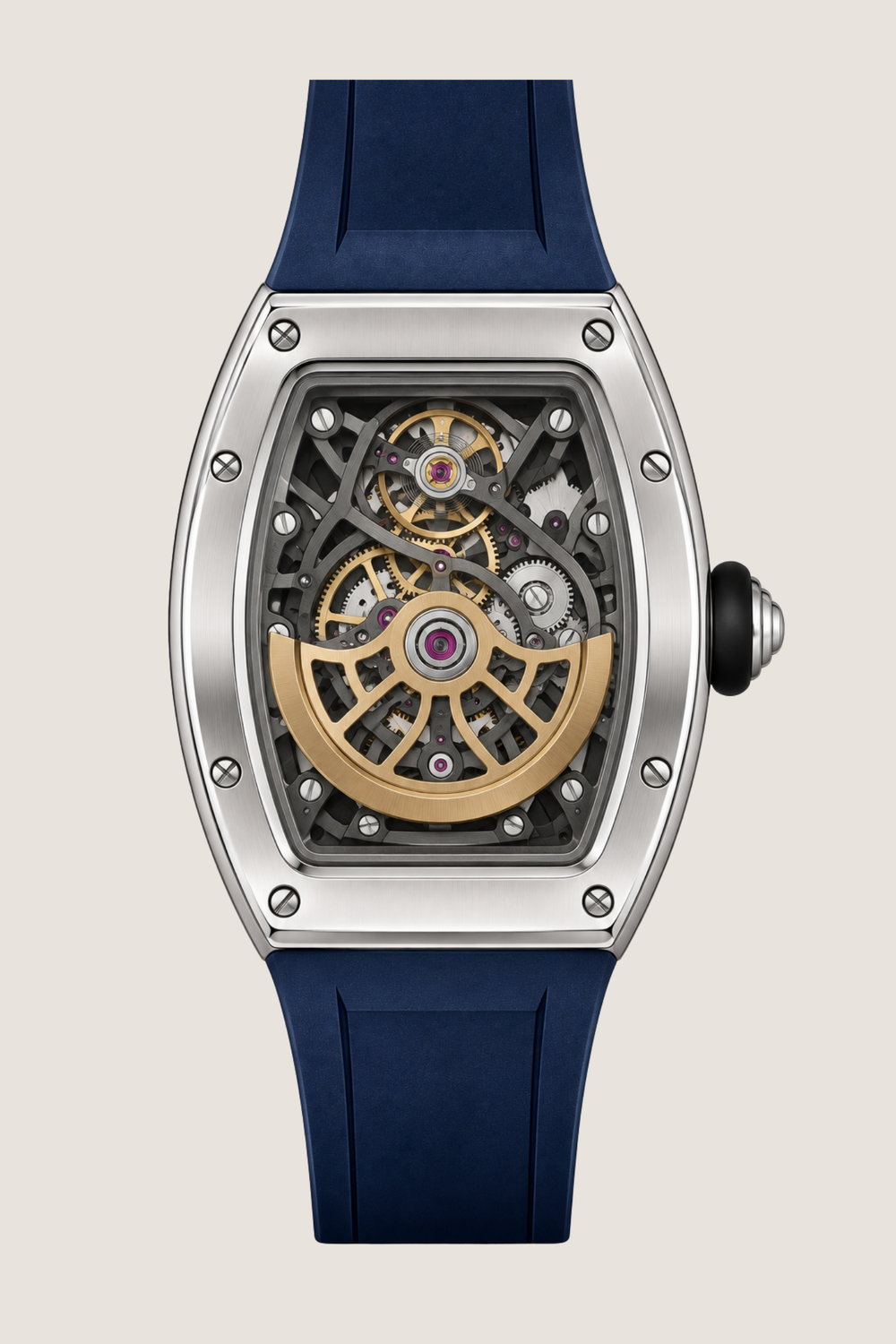 Gemstone Edition Luxury Skeleton Zivanche  Watch