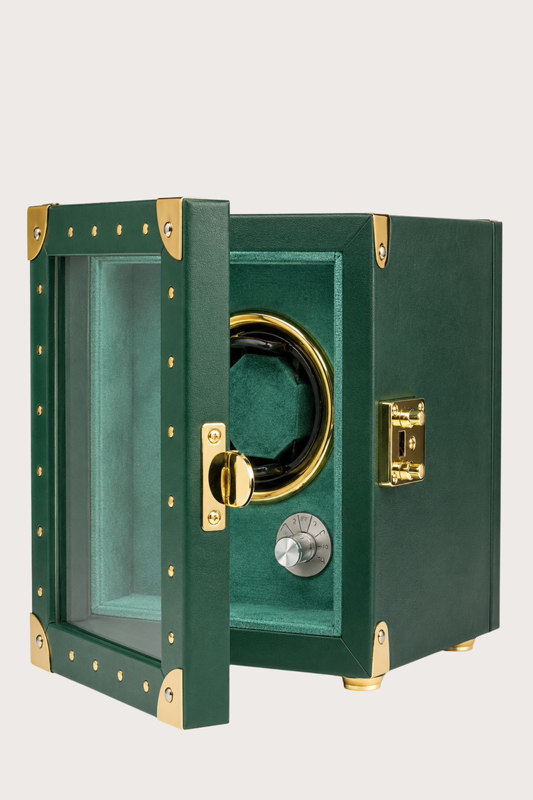 Golden Rivet Chrono 1 Slot Watch Winder