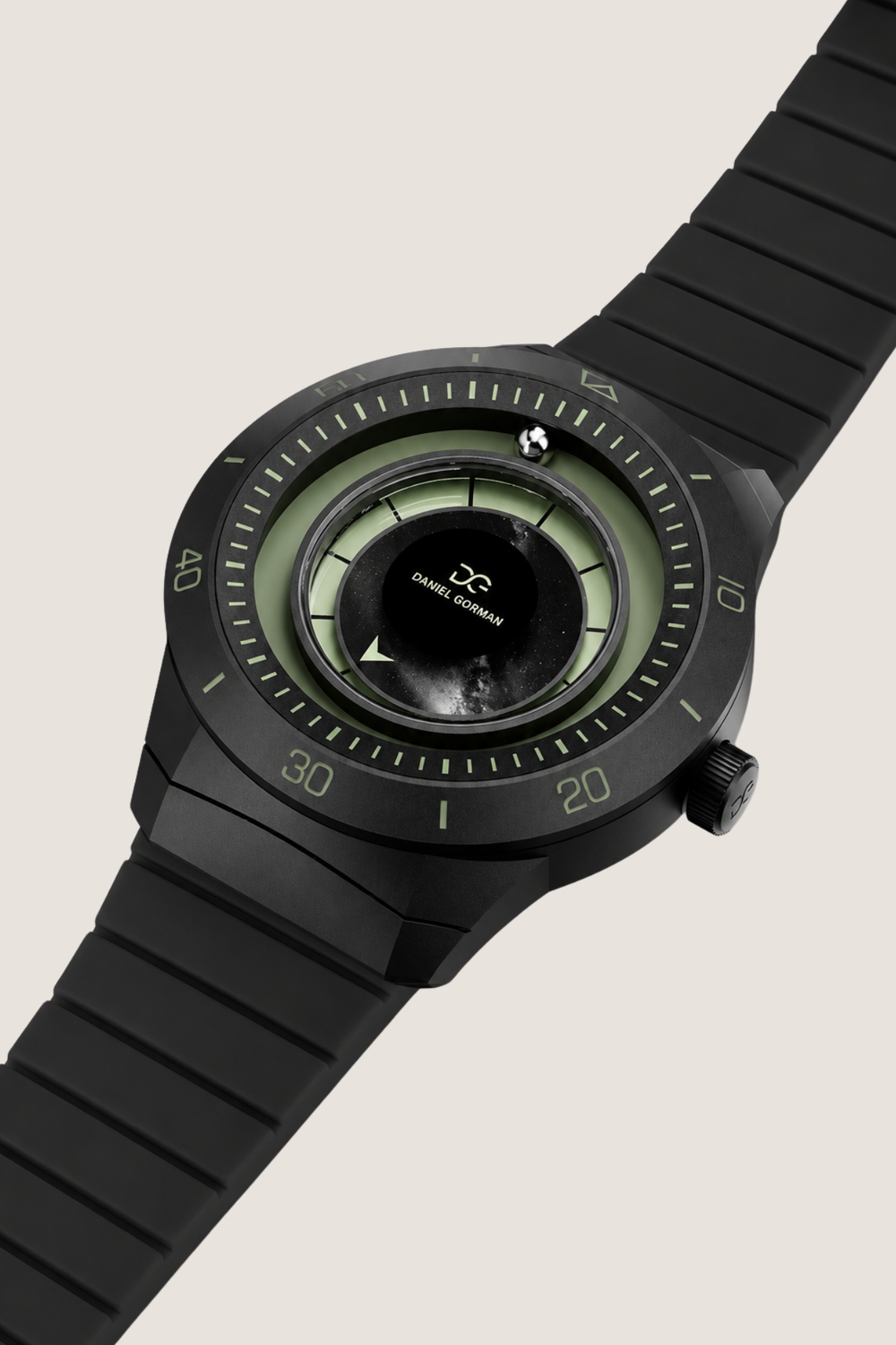 Gravity Series-Sparkling Galaxy Quartz Watch