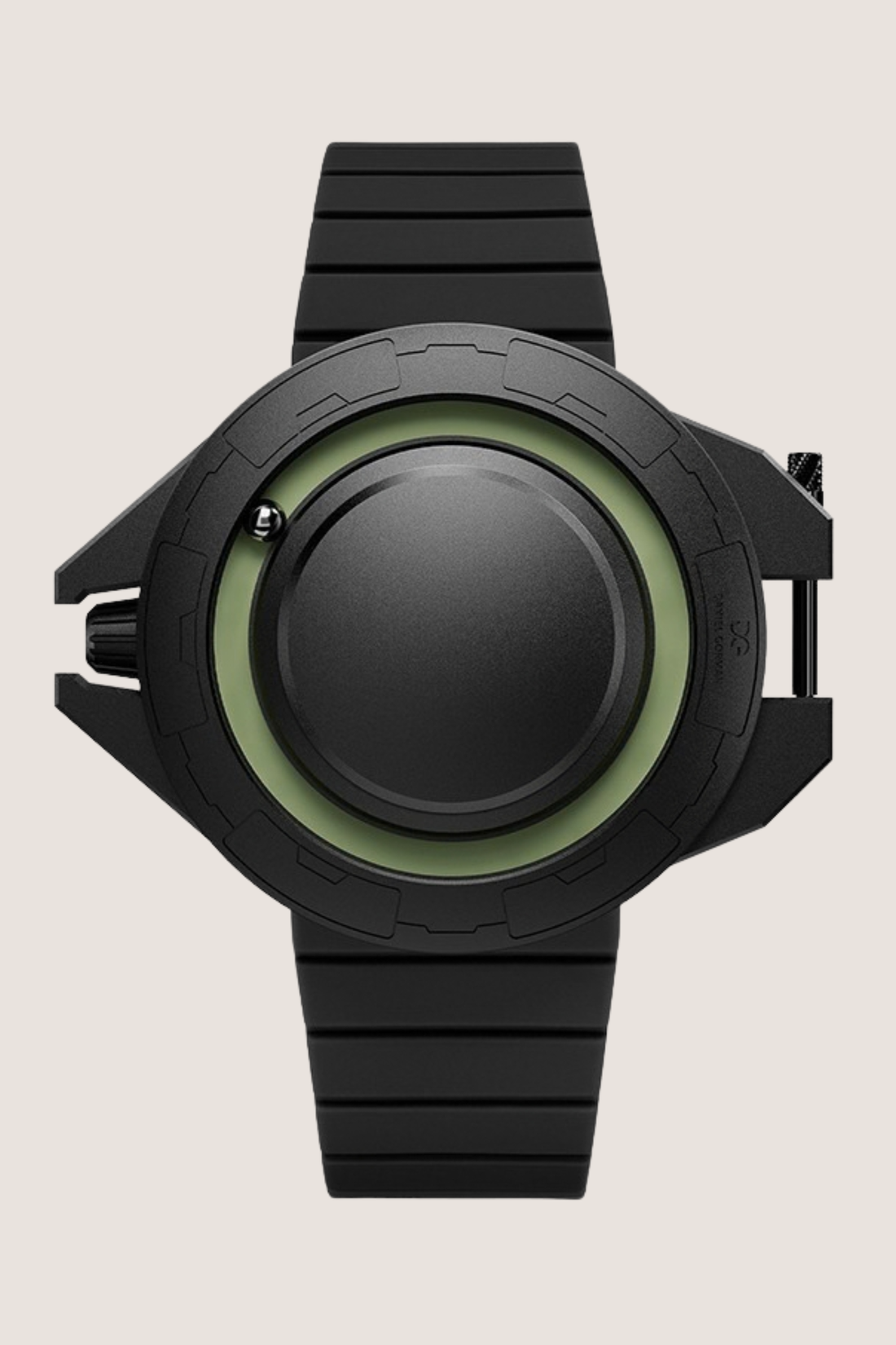 Gravity Series Airship Inspired Quartz Watch - Black & Green