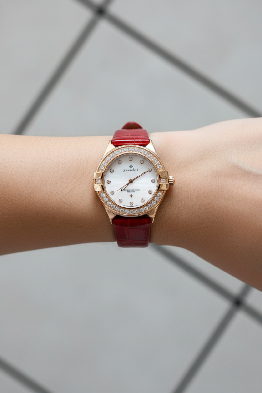 Constellation Grace – Rosegold Crystal Ladies Watch - (41018915)