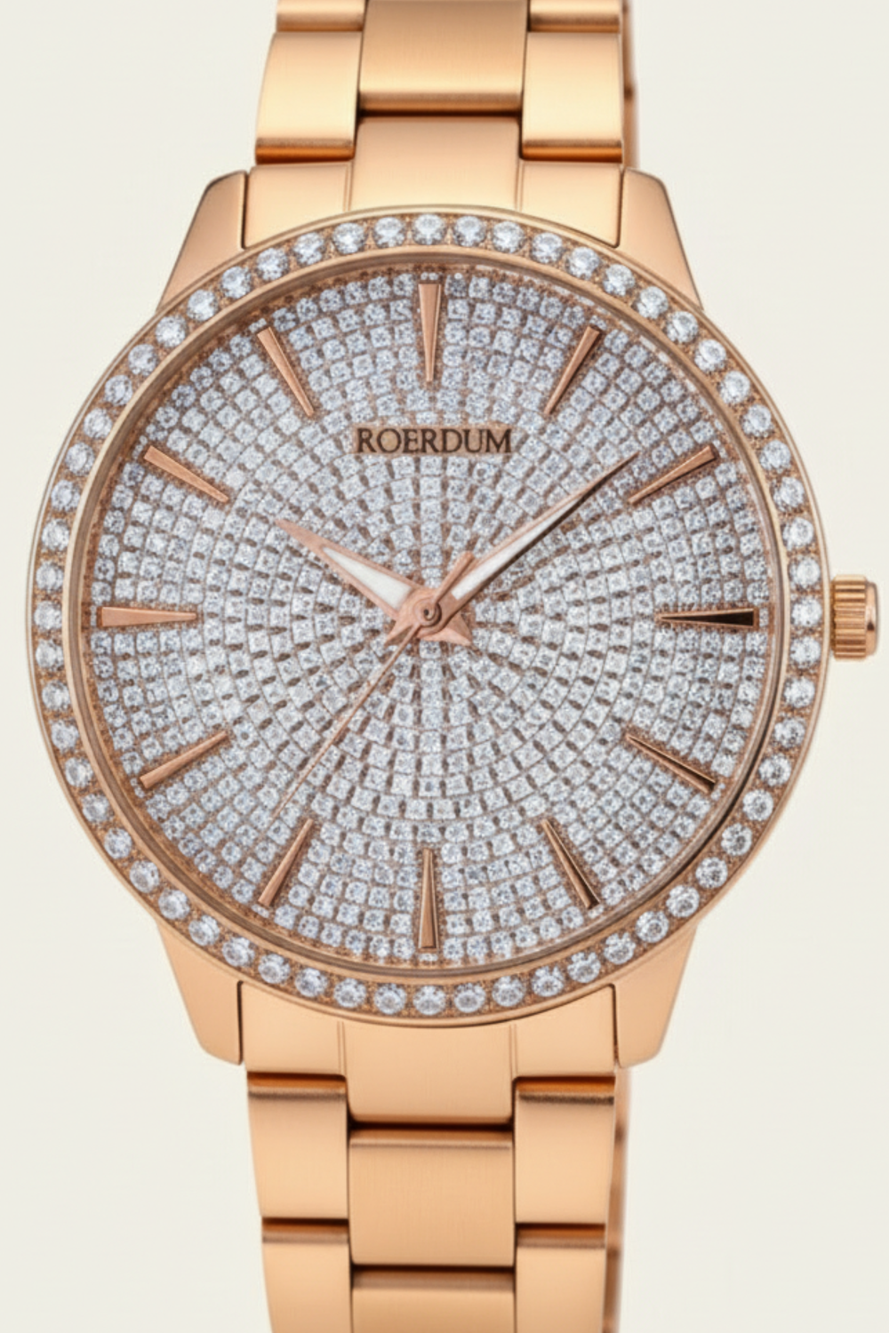 Luxe Shine Quartz | Full Crystal Rose Gold Edition