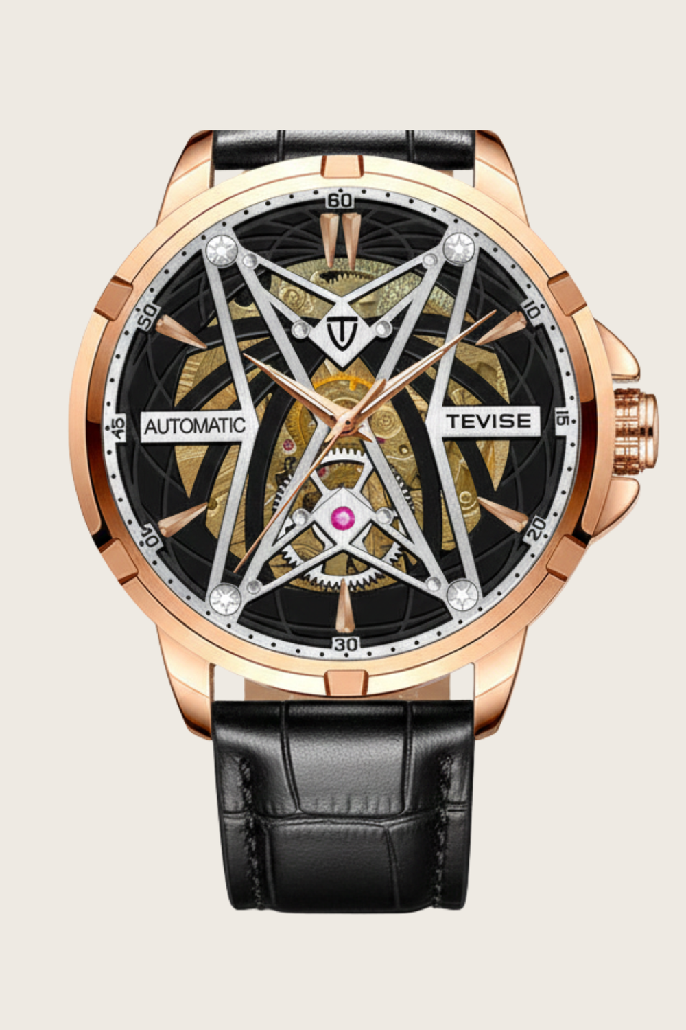 GearSoul Automatic | Rose Gold Skeleton Edition