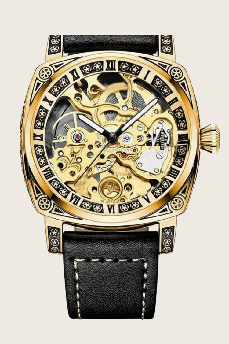Gilded Mechanica | Vintage Skeleton Automatic Edition