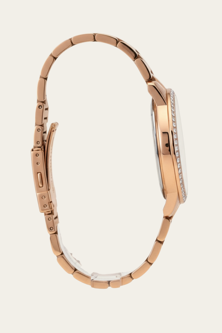 Luxe Shine Quartz | Full Crystal Rose Gold Edition
