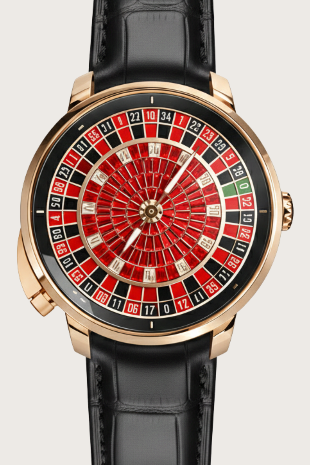Casino Series Rose Gold Roulette Automatic Watch – True Spin Edition - (40342608)