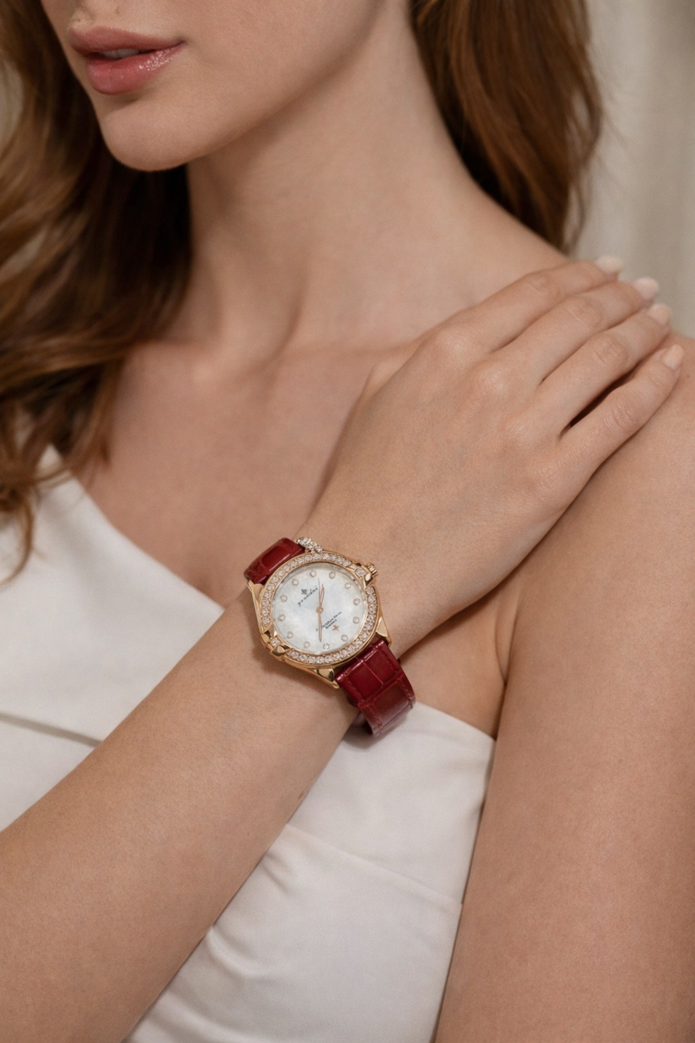 Constellation Grace – Rosegold Crystal Ladies Watch - (41018915)