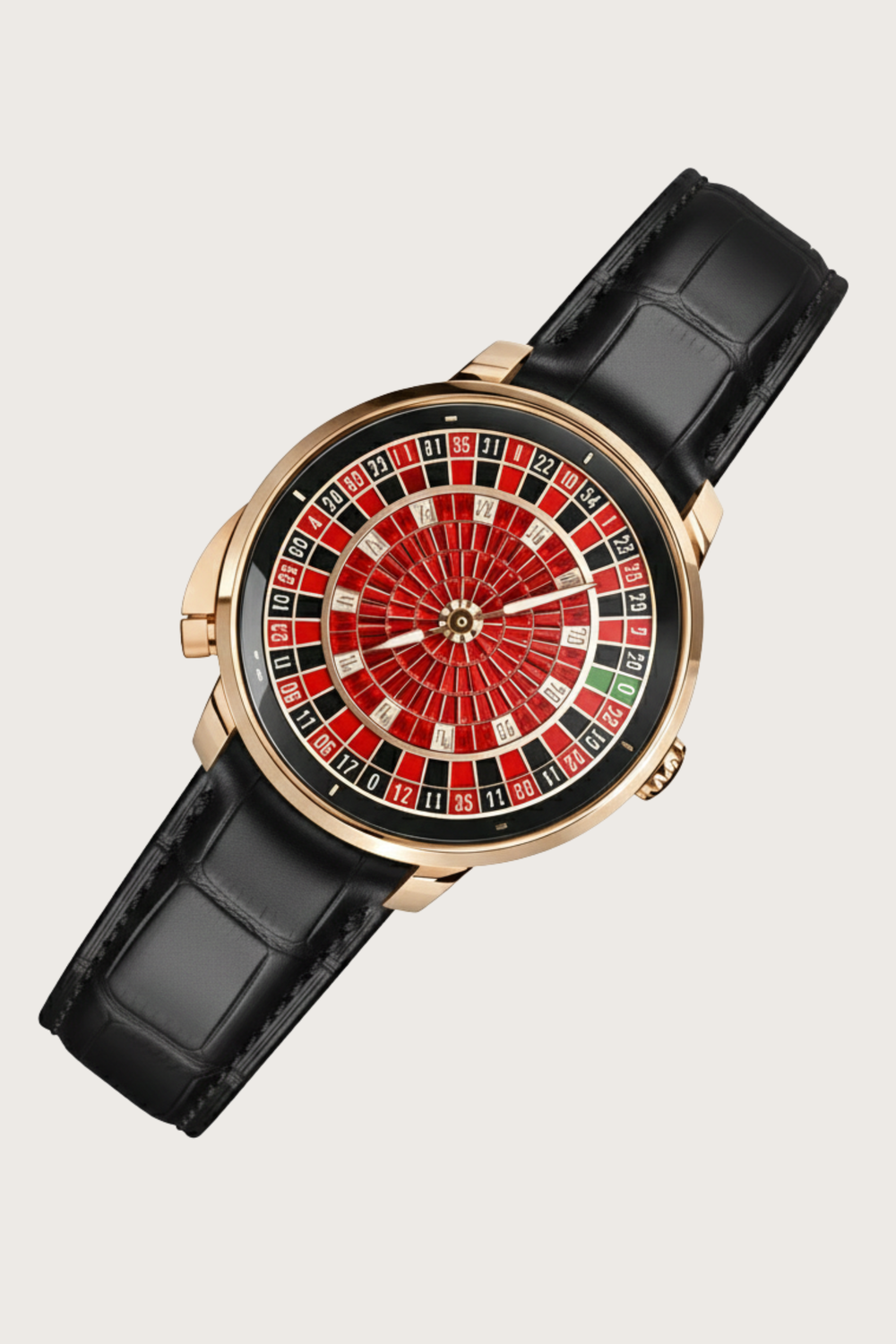 Casino Series Rose Gold Roulette Automatic Watch – True Spin Edition - (40342608)
