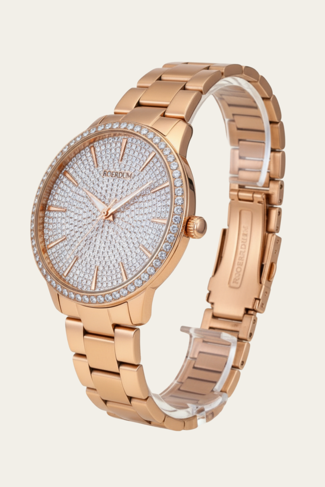 Luxe Shine Quartz | Full Crystal Rose Gold Edition
