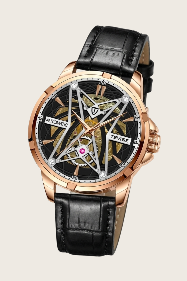 GearSoul Automatic | Rose Gold Skeleton Edition