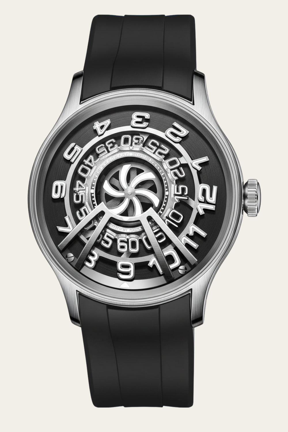 Chrono Turbine Black | Multi-Ring Precision Edition