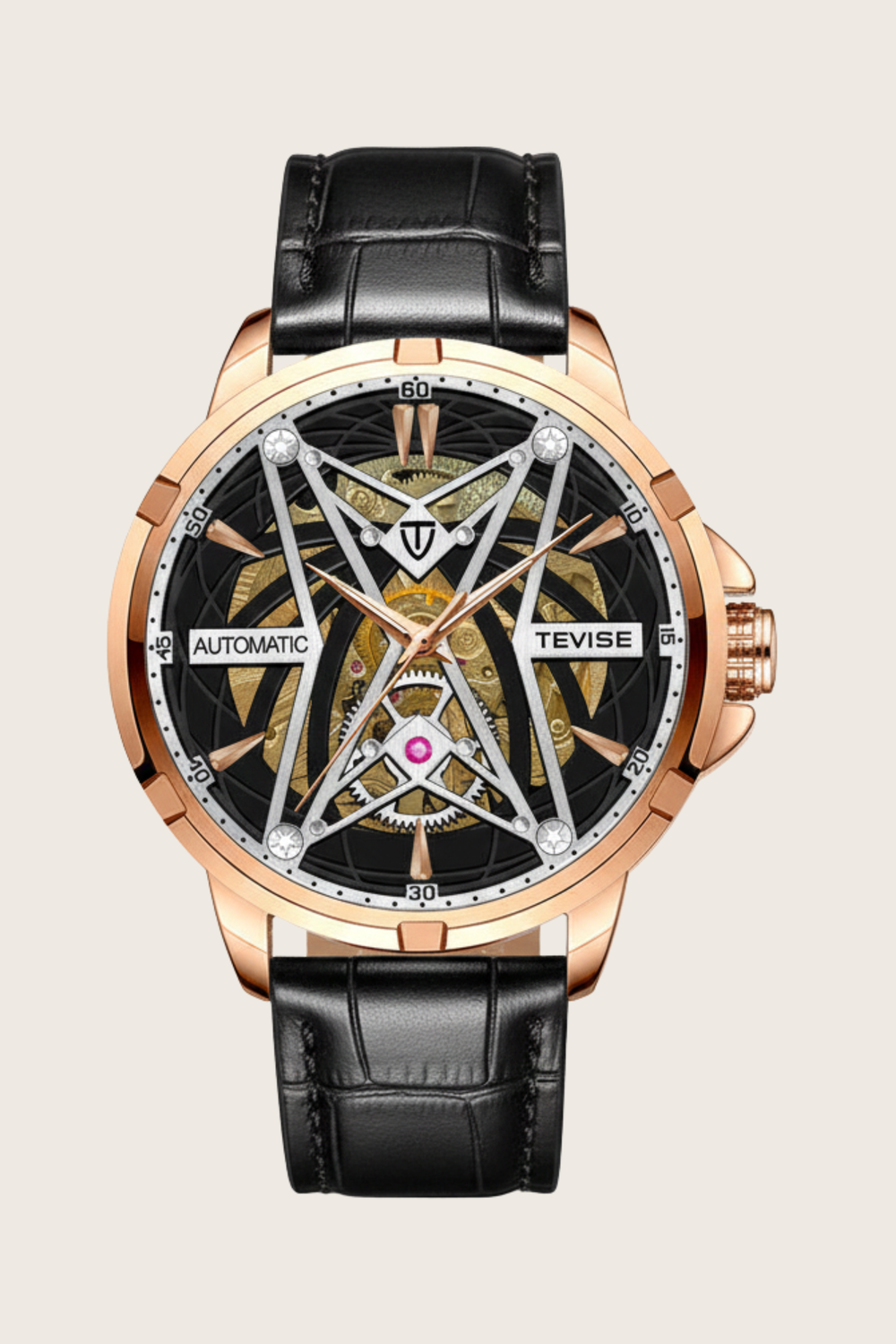 GearSoul Automatic | Rose Gold Skeleton Edition