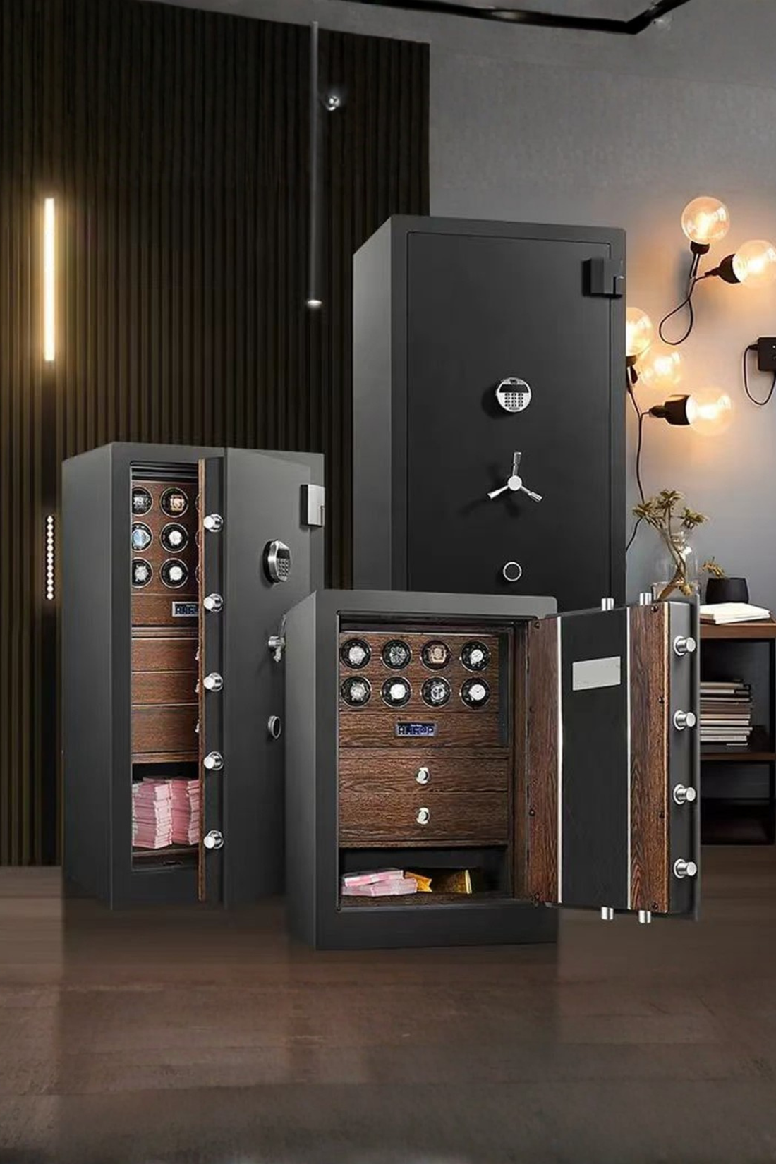 Zivanche Wooden Elite Medium Size Safe  Watch Winder Box
