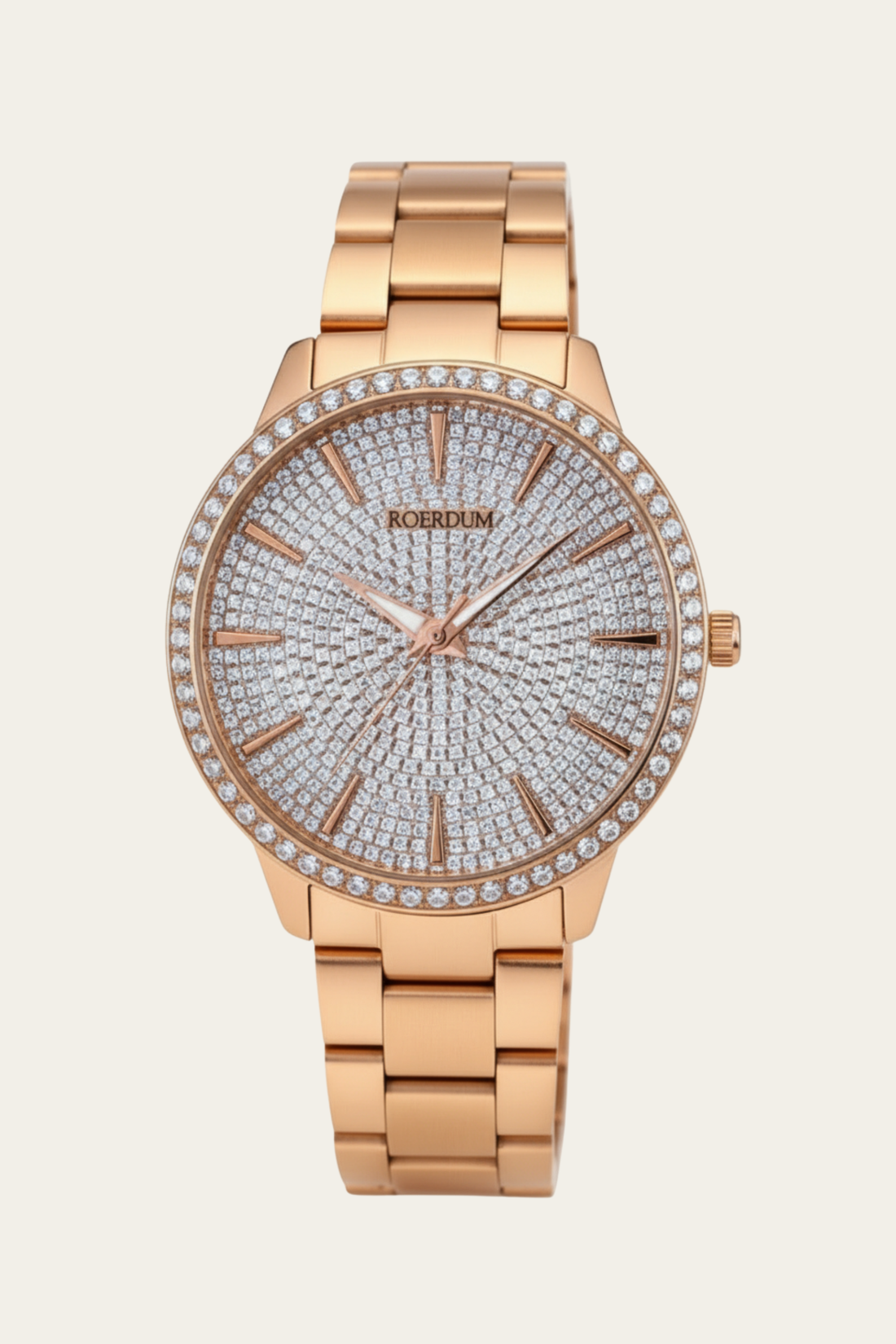 Luxe Shine Quartz | Full Crystal Rose Gold Edition