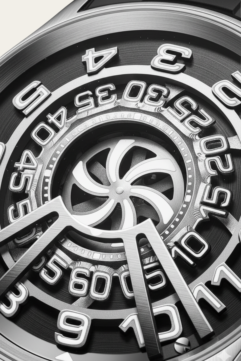 Chrono Turbine Black | Multi-Ring Precision Edition