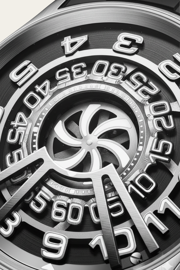 Chrono Turbine Black | Multi-Ring Precision Edition