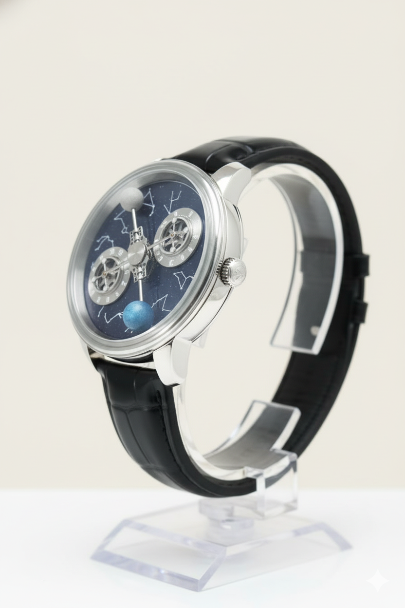Astral Black Orbit Constellation Watch