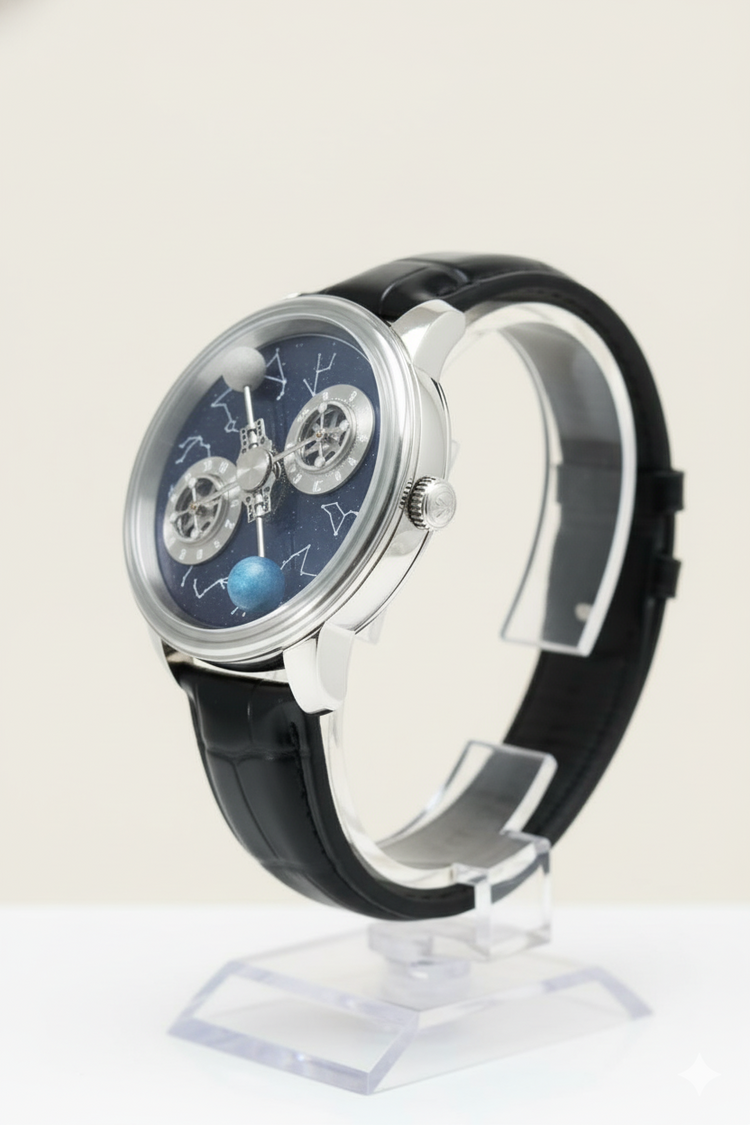 Astral Black Orbit Constellation Watch