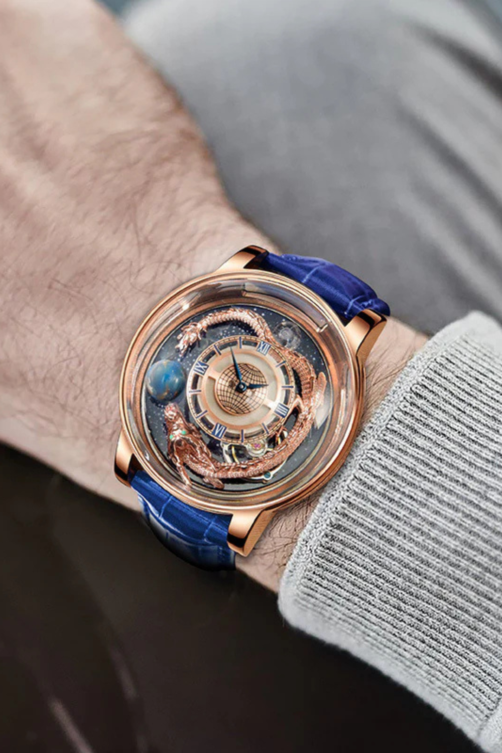Astronomia Solar Luxury Watch Montre Homme - (39936965)