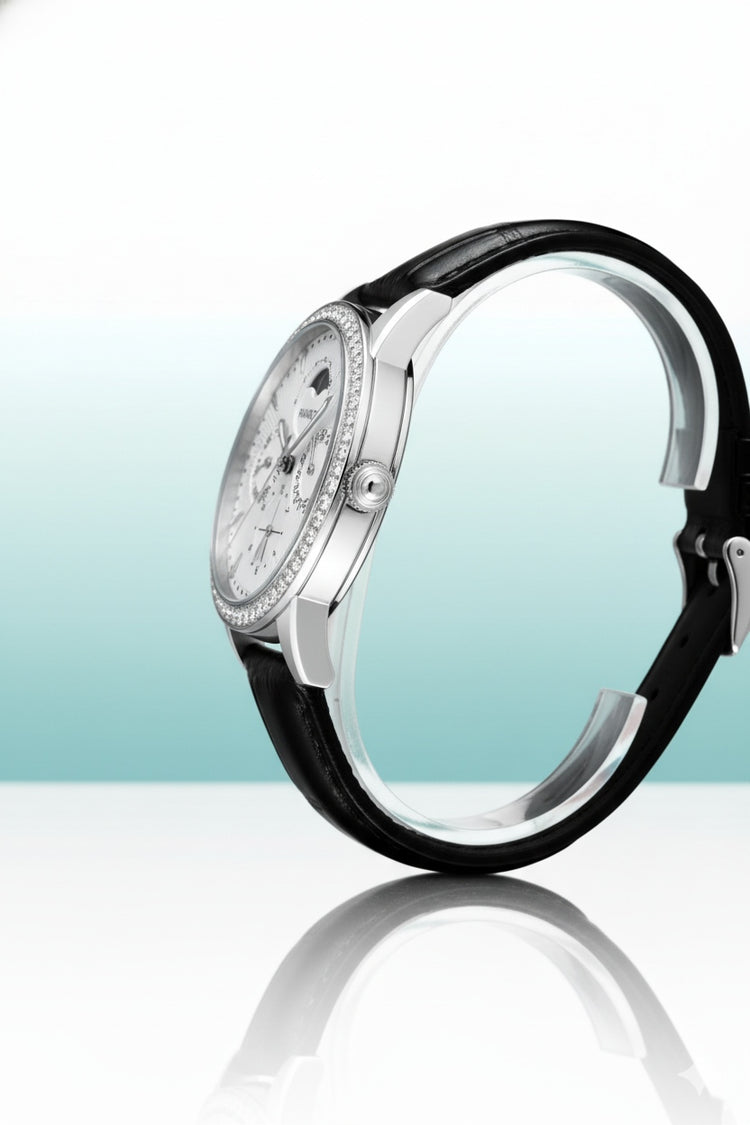 Royal Silver Moonphase Classic Watch