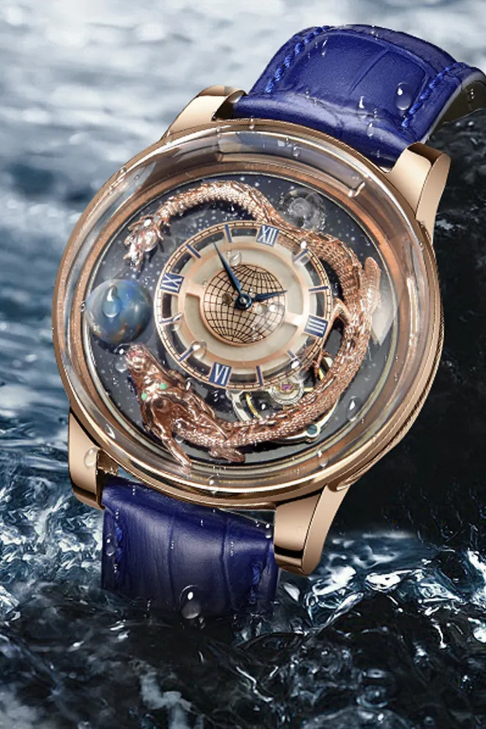 Astronomia Solar Luxury Watch Montre Homme - (39936965)