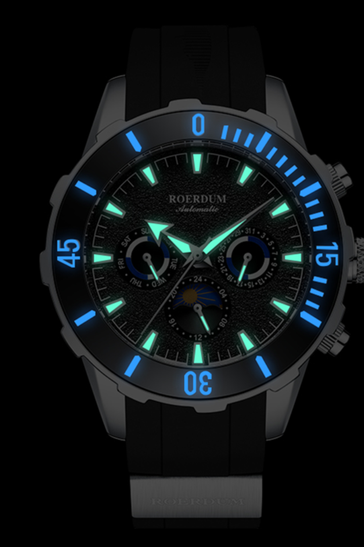 Black sturgeon Roerdum Edition Fully Automatic Watch - (39907742)