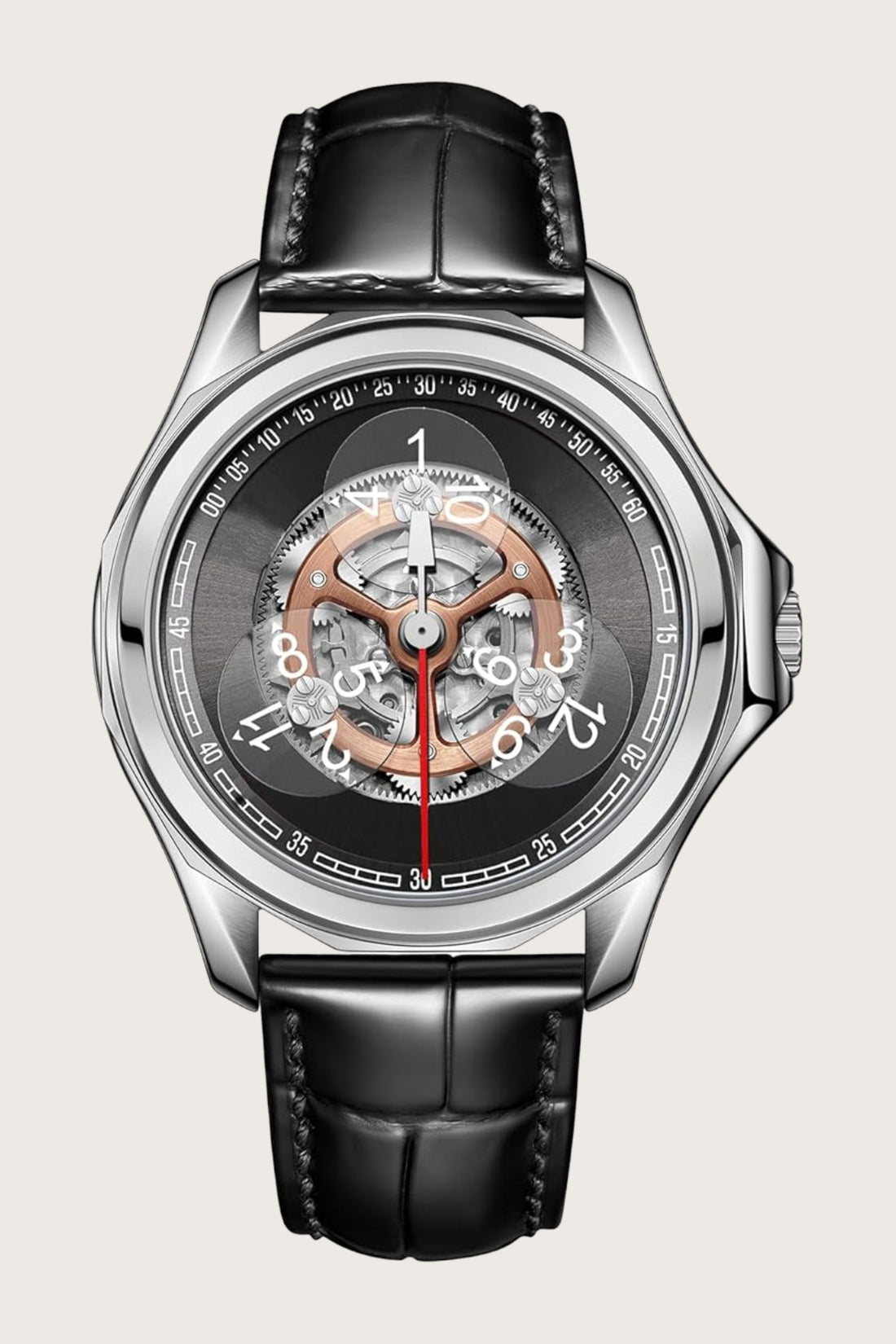 Chronarch Sovereign | Black Silver Mechanical Watch - (41018892)