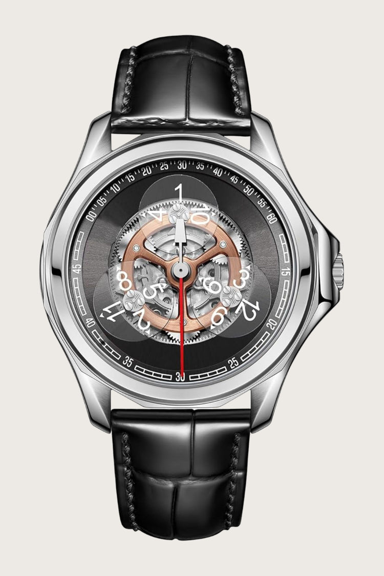 Chronarch Sovereign | Black Silver Mechanical Watch - (41018892)