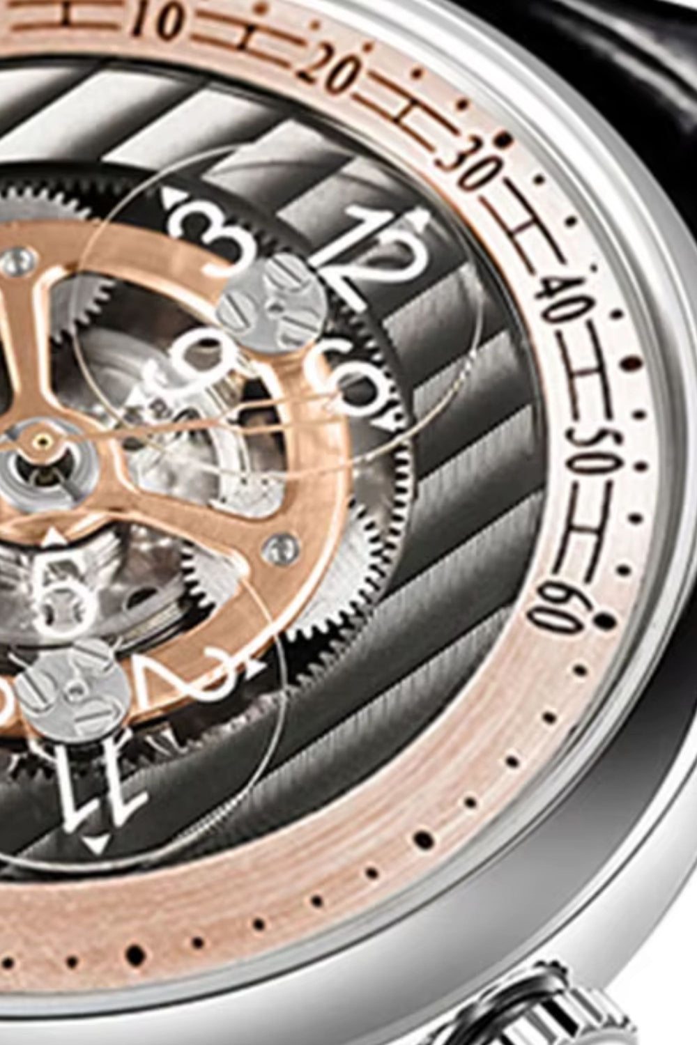 Chronarch Sovereign | Black Rose Gold Mechanical Watch
