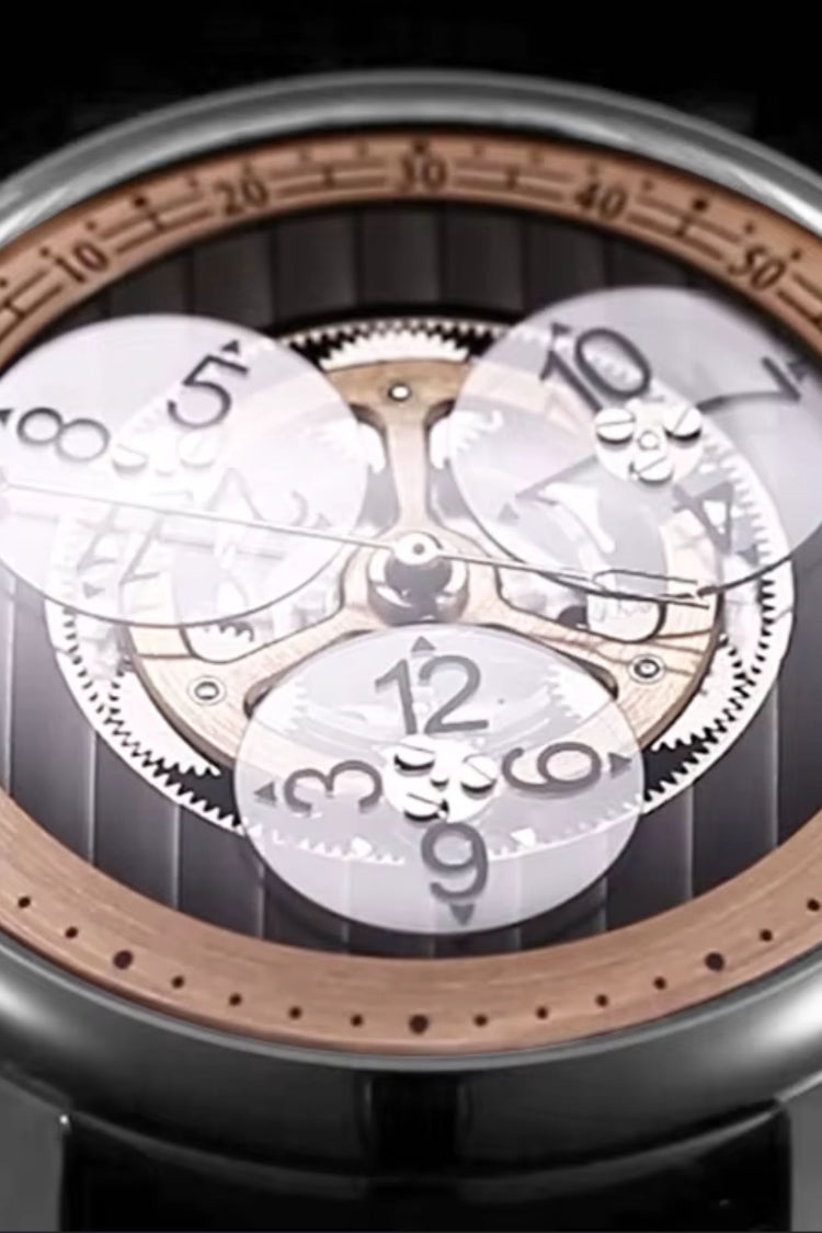 Chronarch Sovereign | Black Rose Gold Mechanical Watch