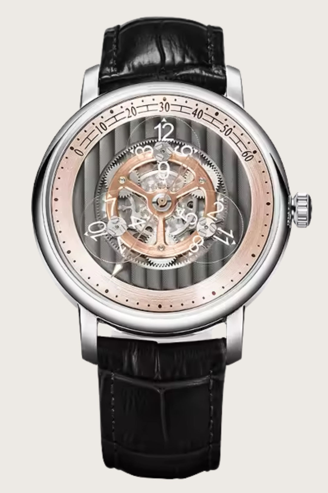Chronarch Sovereign | Black Rose Gold Mechanical Watch
