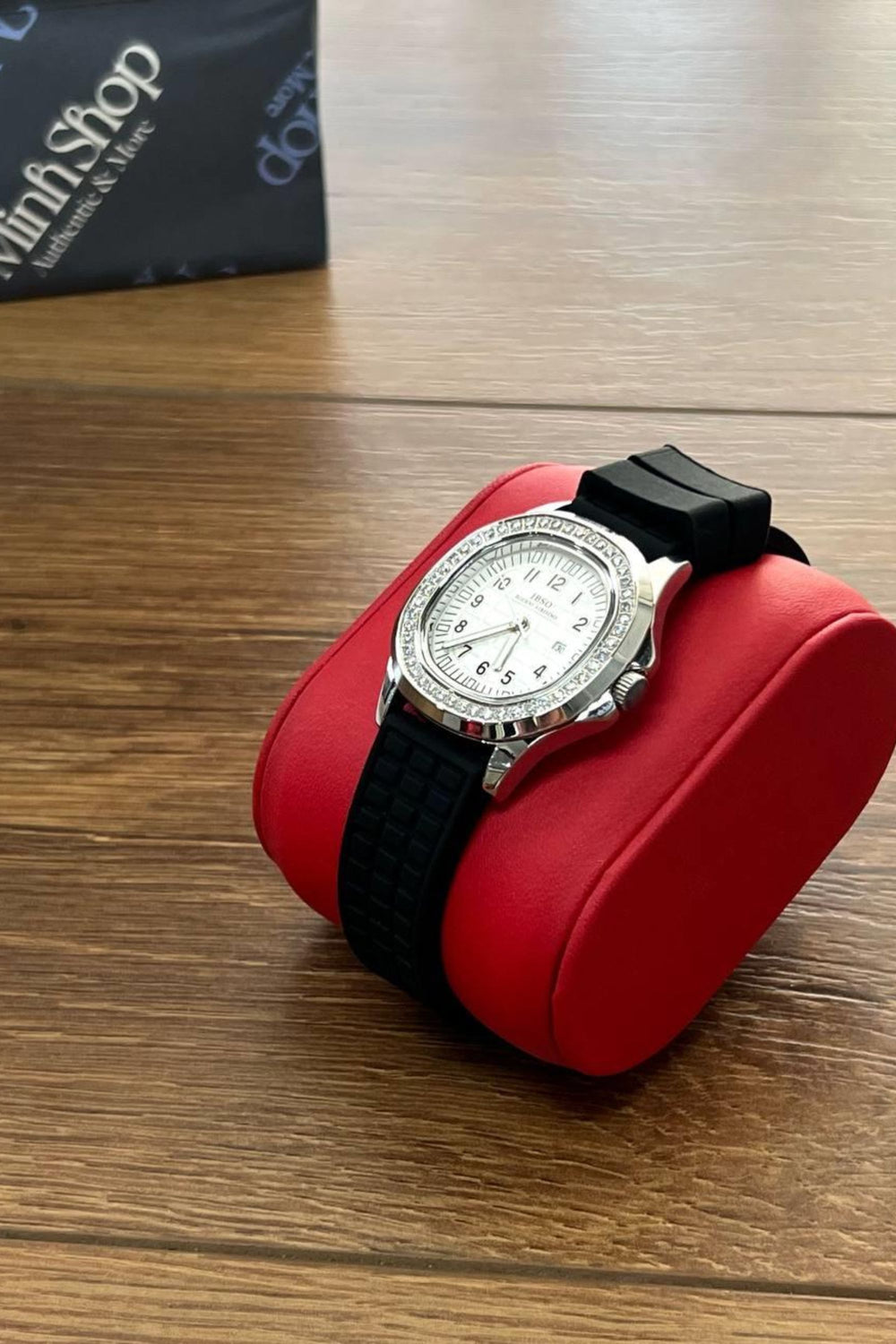 Crystal Orbit | Black Silver Automatic Watch | IBSO Edtion - (ZIVROCSORSLVBLK0064)