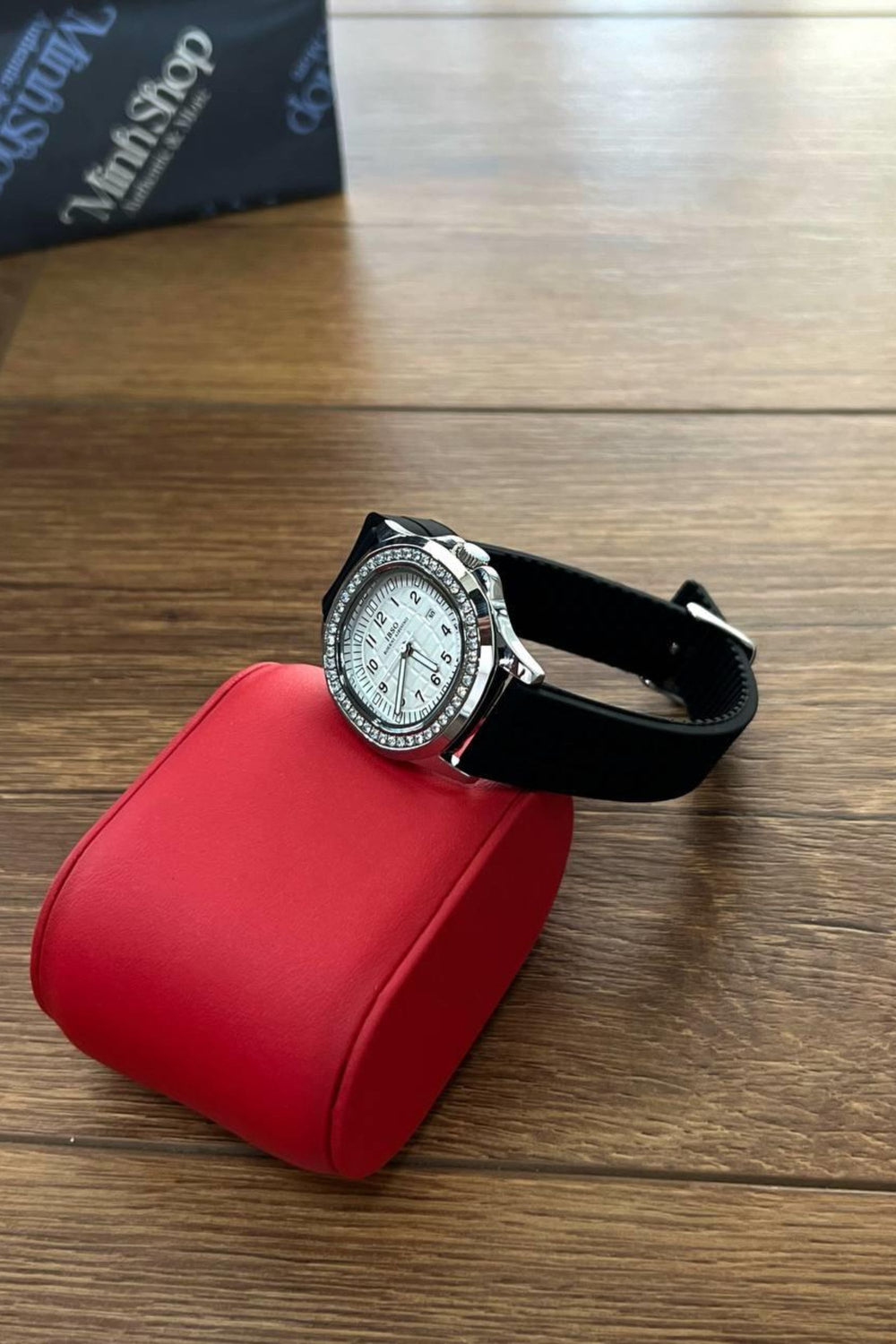 Crystal Orbit | Black Silver Automatic Watch | IBSO Edtion - (ZIVROCSORSLVBLK0064)