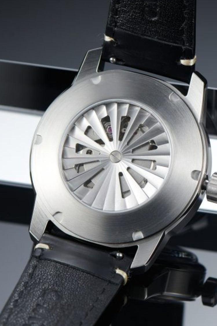 Aurora Nautica | Silver Black Sailing automatic watch - (41018905)