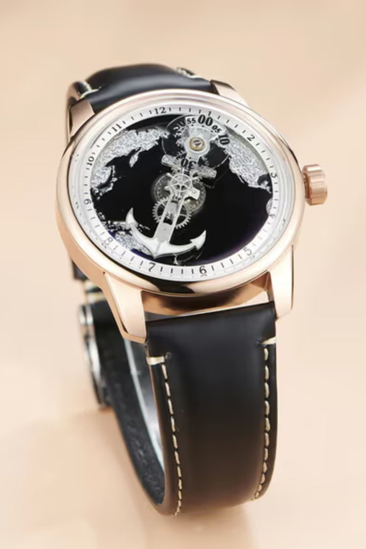 Aurora Nautica | Blue RoseGold Sailing automatic watch (ZIVROARNTBLURSGLD0129)