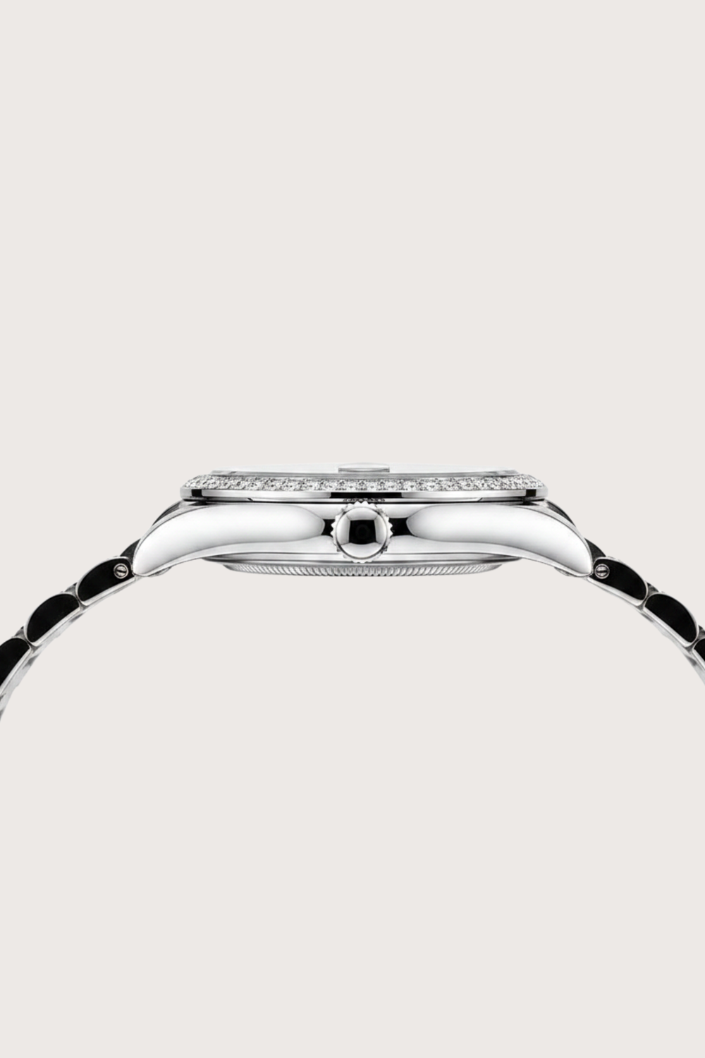 Ice Royale | Ailuo Silver Diamond Automatic Watch